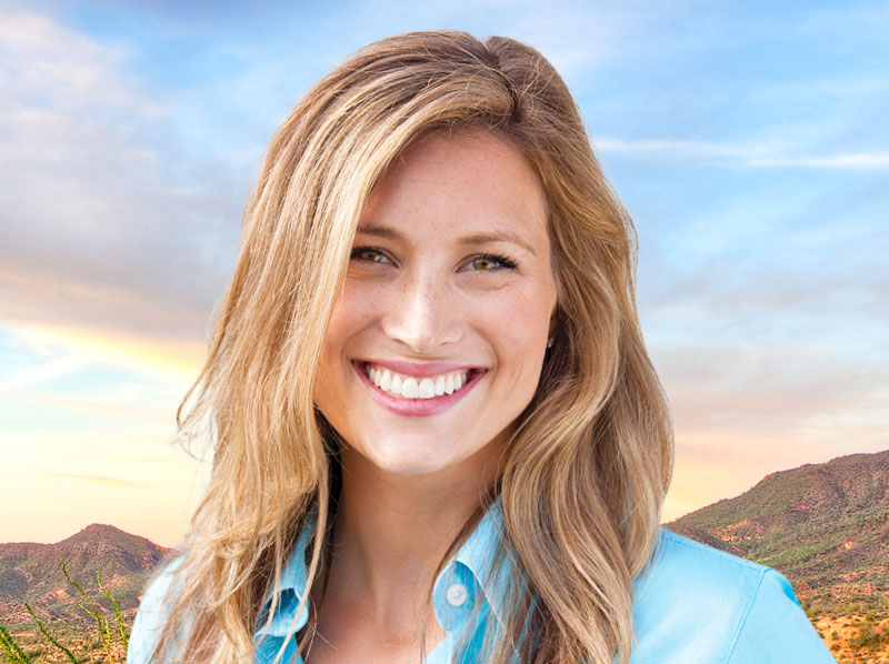smiling lady